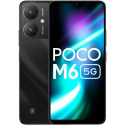 POCO M6 5G (Galactic Black, 128 GB)  (6 GB RAM)