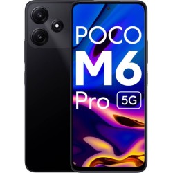 POCO M6 Pro 5G (Power Black, 128 GB)  (6 GB RAM)