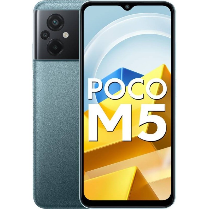POCO M5 (Icy Blue, 128 GB)  (6 GB RAM)