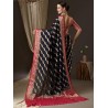 Women's Woven Design Ethnic Motif Georgette Kanjeevaram Saree With Unstiched Blouse Piece