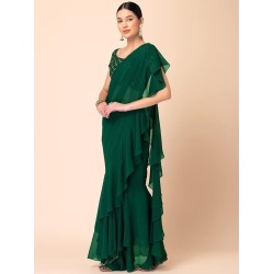 Women's Polyester Maxi Skirt