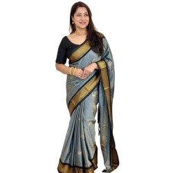Fabric: Kanchipuram Silk, Blouse Fabric Kanchipuram Silk.