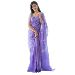 Women's Woven Cotton Silk Saree
