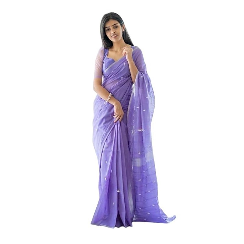 Women's Woven Cotton Silk Saree