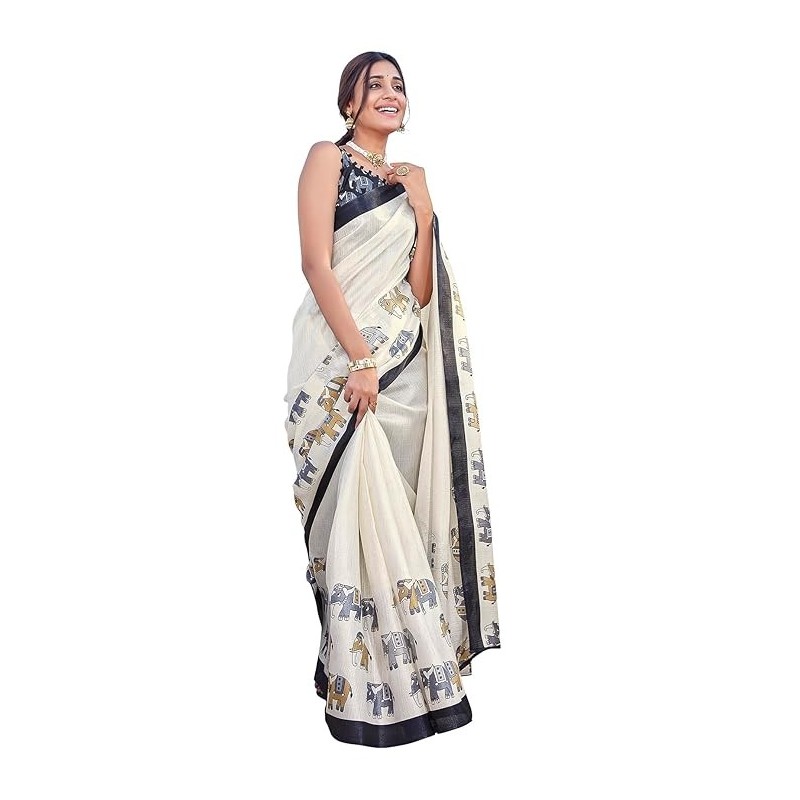 Kanjivaram Saree with Blouse Material |saree for Women