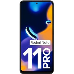 REDMI Note 11 Pro (Stealth Black, 128 GB)  (6 GB RAM)