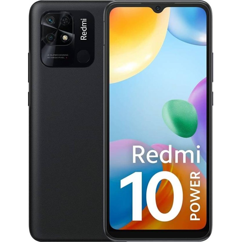 REDMI 10 Power (Power Black, 128 GB)  (8 GB RAM)