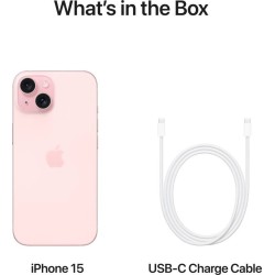 APPLE iPhone 15 (Pink, 128 GB)