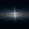 Futuristic Deco Skyline – Starburst Horizon & Metallic Reflections Digital Wall Art