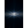 Futuristic Deco Skyline – Starburst Horizon & Metallic Reflections Digital Wall Art