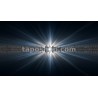 Futuristic Deco Skyline – Starburst Horizon & Metallic Reflections Digital Wall Art