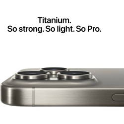 APPLE iPhone 15 Pro (White Titanium, 256 GB)