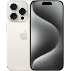 APPLE iPhone 15 Pro (White Titanium, 1 TB)