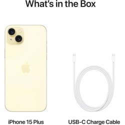 APPLE iPhone 15 Plus (Yellow, 256 GB)