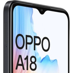 OPPO A18 (Glowing Black, 64 GB)  (4 GB RAM)
