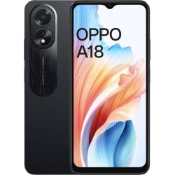 OPPO A18 (Glowing Black, 64 GB)  (4 GB RAM)