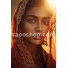 Cinematic Portrait – Indian Woman in Golden Sunlight Digital Wall Art