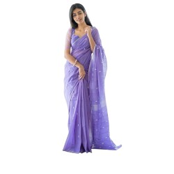 Women's Cotton Linen Saree...