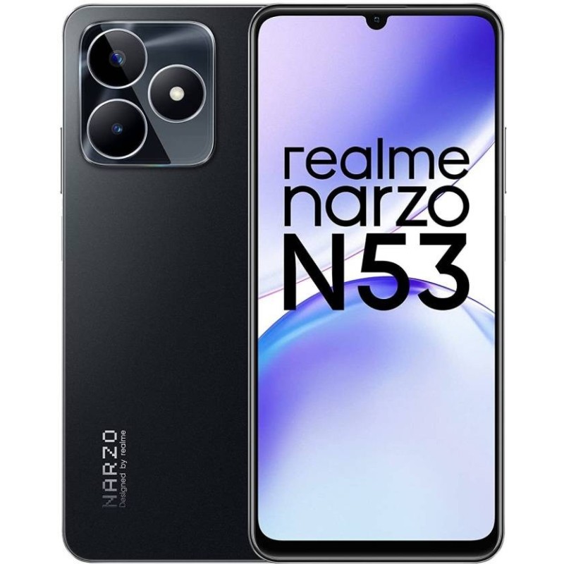 realme Narzo N53 (Feather Black, 128 GB)  (8 GB RAM)