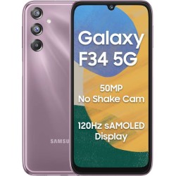 SAMSUNG Galaxy F34 5G (Orchid Violet, 128 GB)  (6 GB RAM)